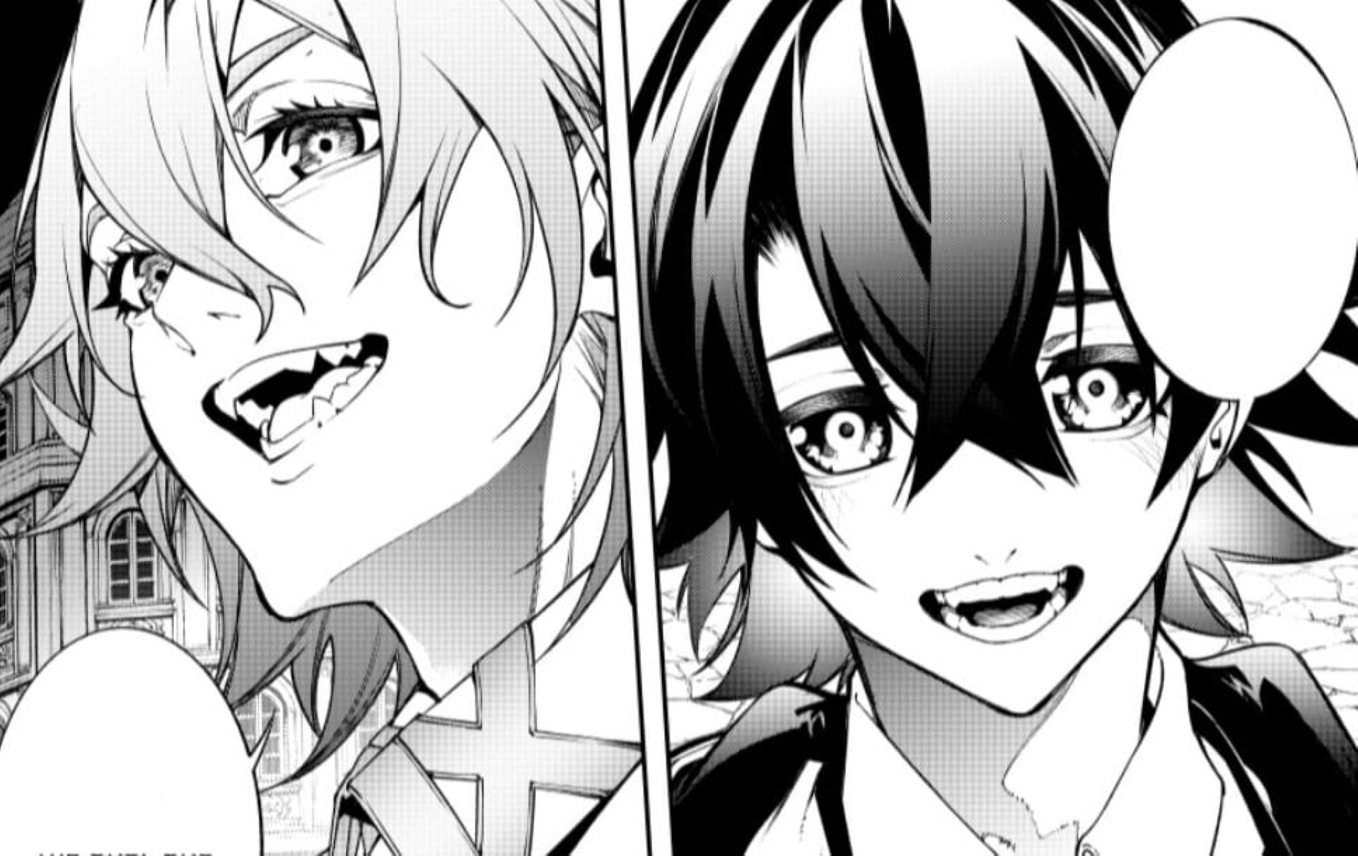 Julius and Will Serfort, as seen in the chapter (Image via Kodansha)